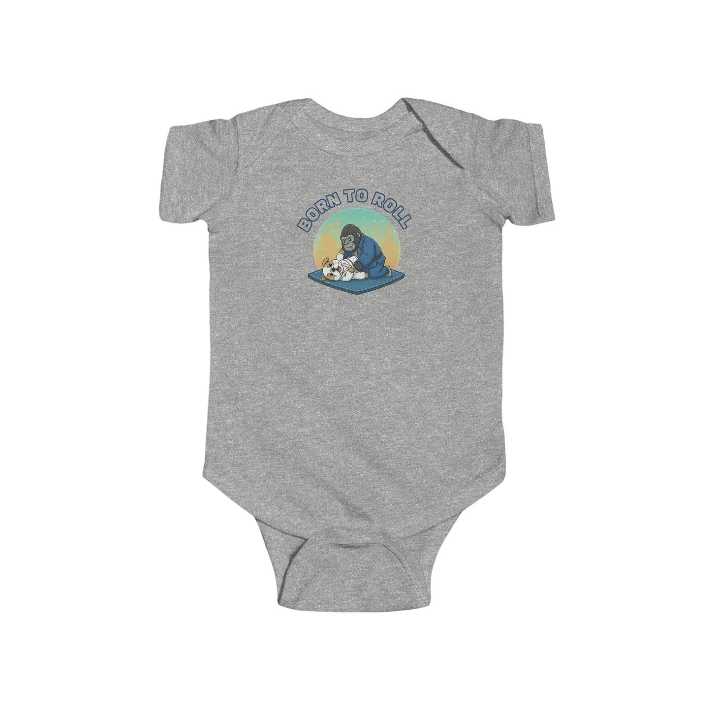Born to Roll — BJJ Baby Bodysuit