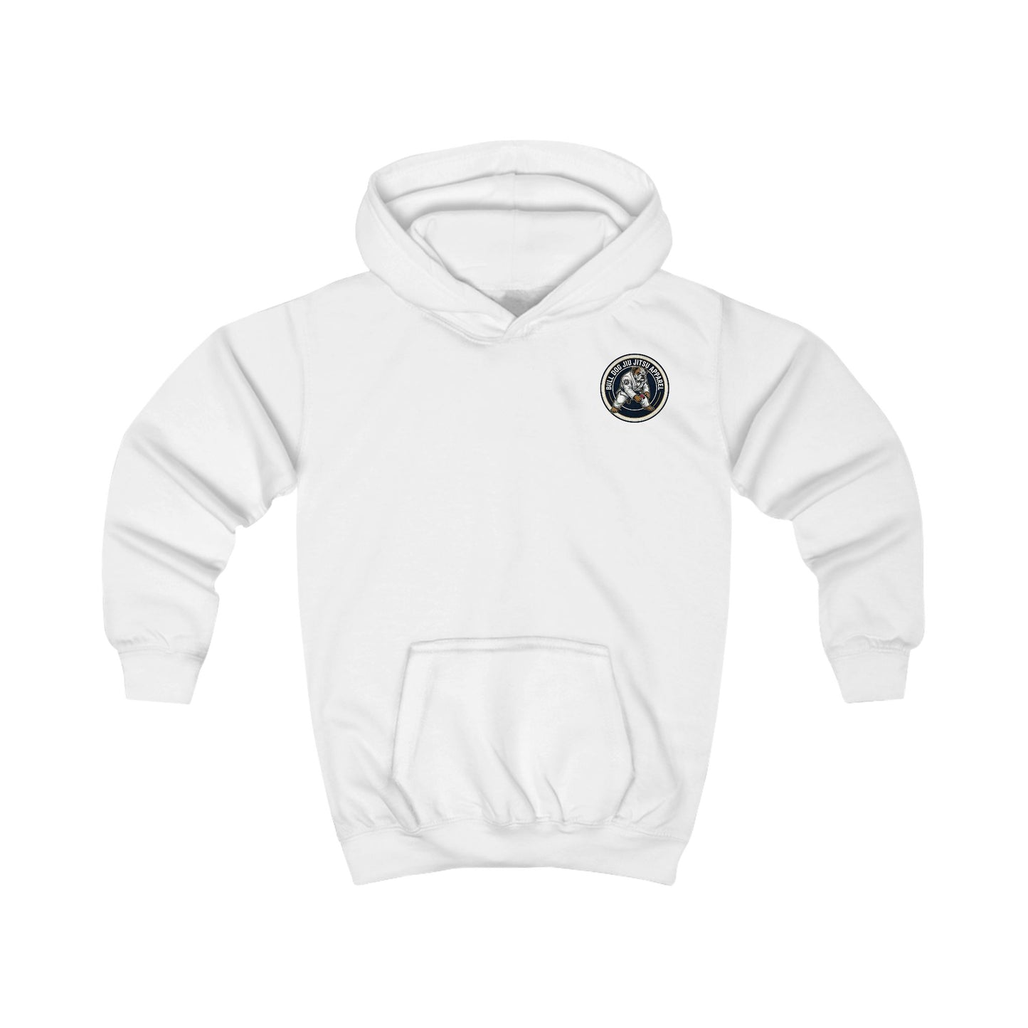 Built Tough, Trained Tougher — Kids' BJJ Hoodie