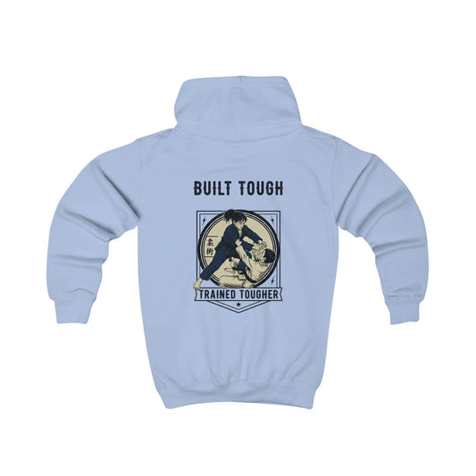 Built Tough, Trained Tougher — Kids' BJJ Hoodie
