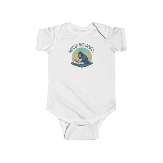 Born to Roll — BJJ Baby Bodysuit