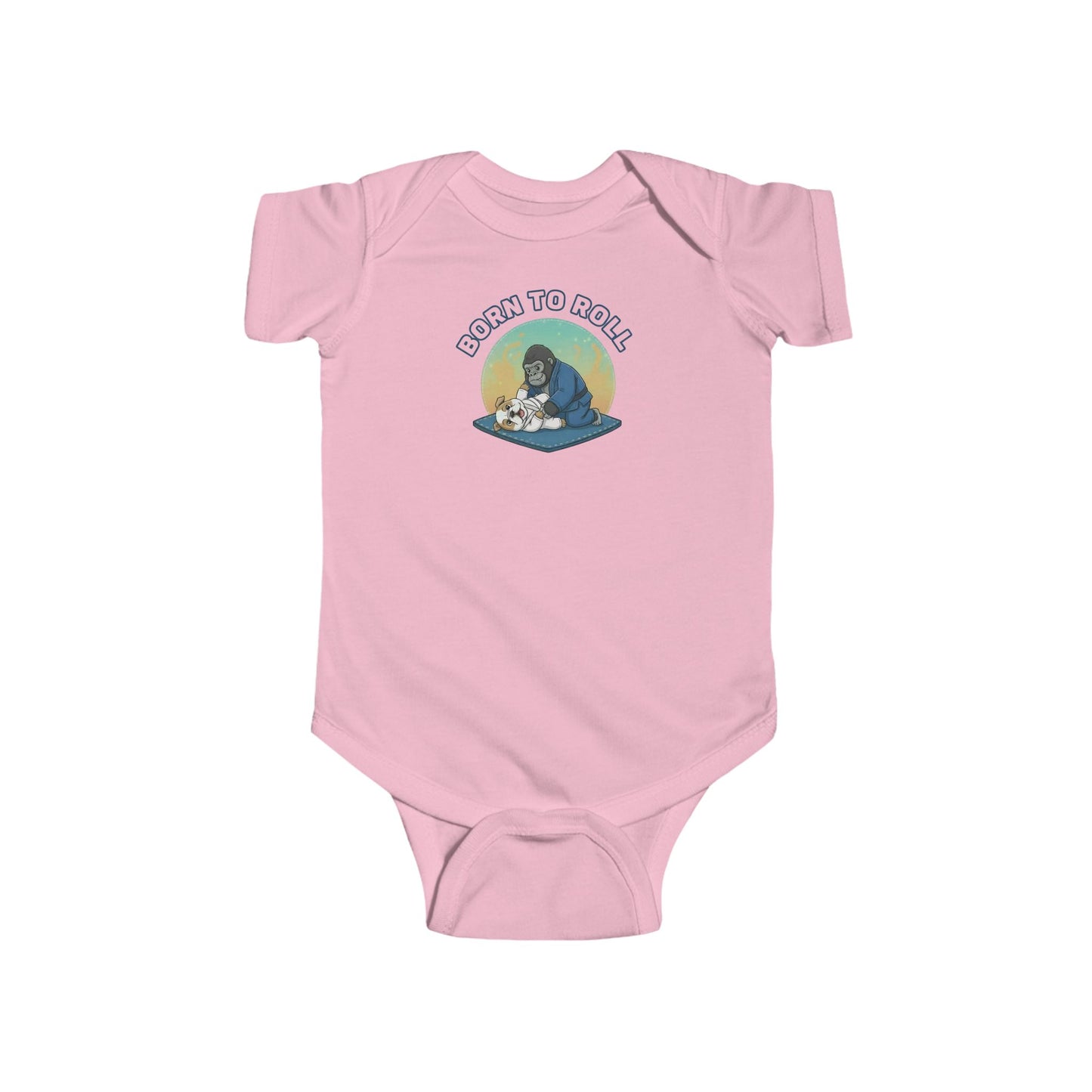 Born to Roll — BJJ Baby Bodysuit