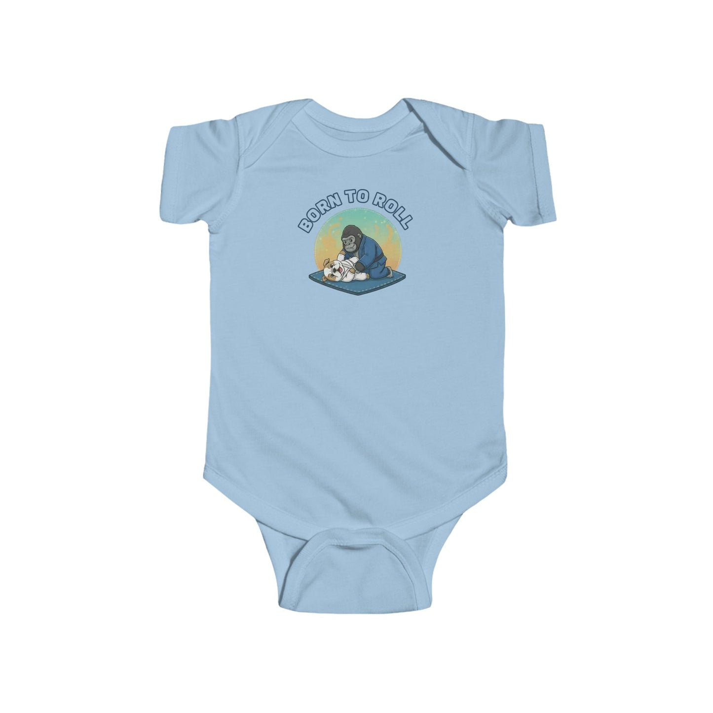 Born to Roll — BJJ Baby Bodysuit