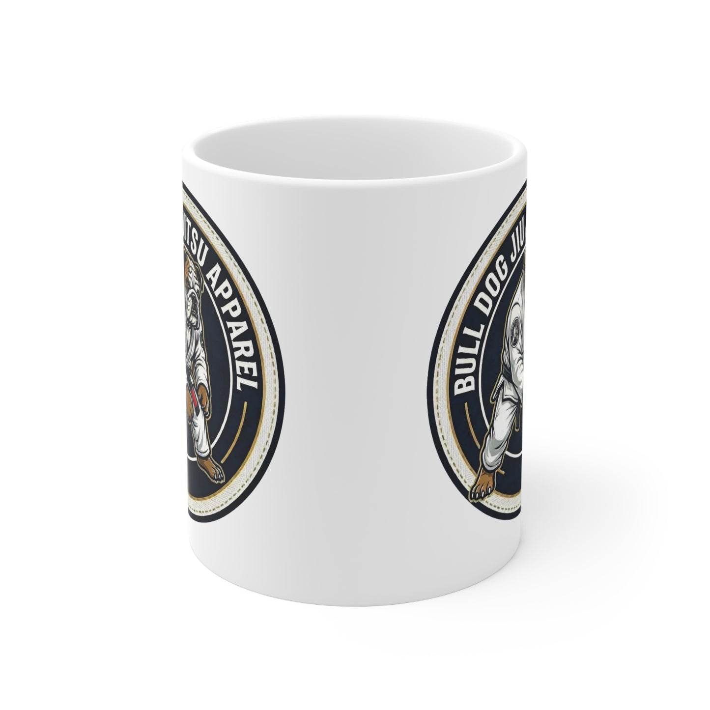 Bulldog Jiu Jitsu Apparel — Mug (White)